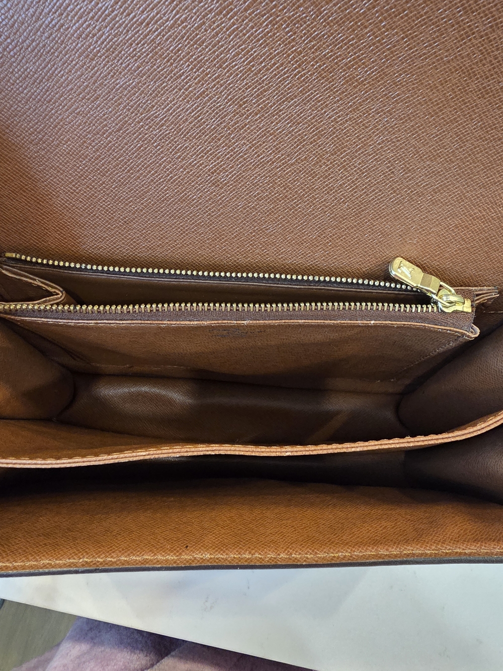 Louis Vuitton Monogram Canvas Crossbody Bag in Brown - Picture 15 of 15